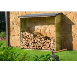 Holz Unterstand für Brennholz - Großen Holzunterstand kaufen