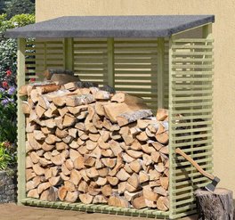 Garten Brennholzschuppen kaufen - Holz Stapelhilfe für Brennholz